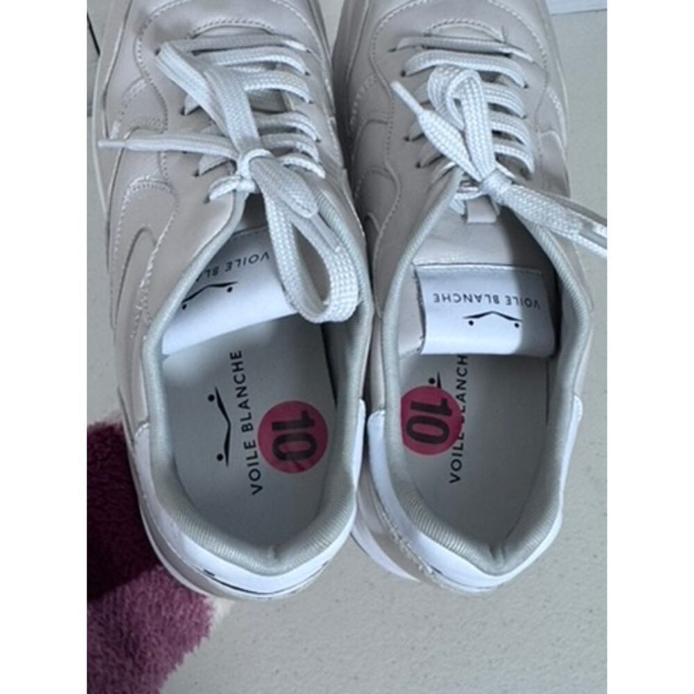 NWT!! "VOILE BLANCHE" Maran Pump Platform MS 310.00 SZ 10 Designer Luxury - Picture 11 of 12